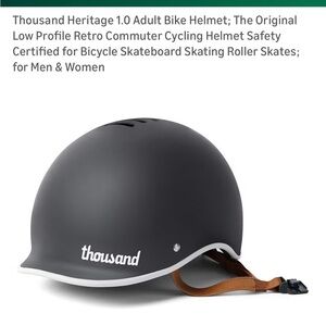 Heritage 1.0 Black Adult Bike Helmet